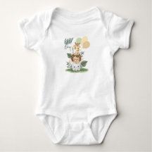 Safari Wild One Baby Bodysuit!