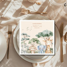 Safari Wild One Geburtstag