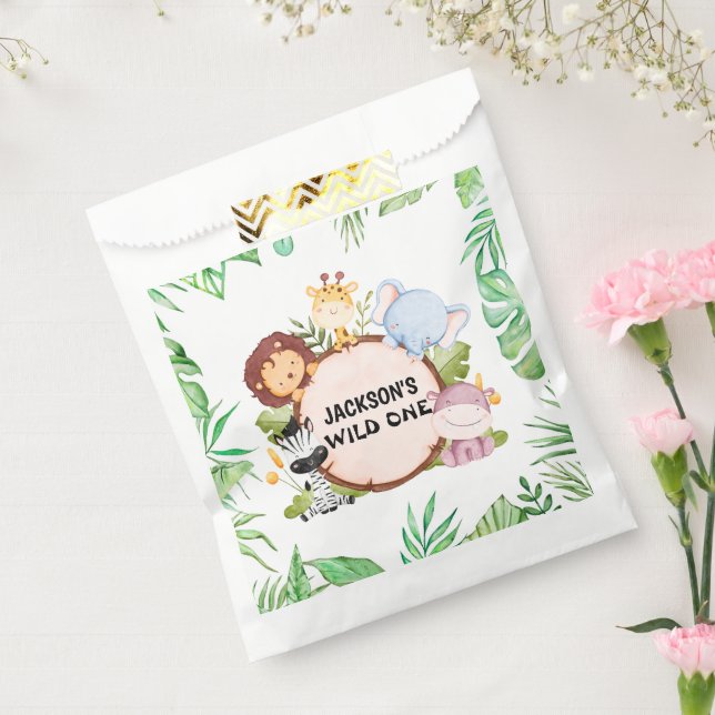 Safari Wild One Geschenktütchen (Versiegelt)