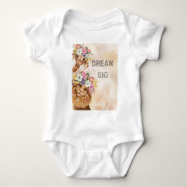 Safari Wildbaby Dusche Pink Baby Bodysuit Baby Strampler