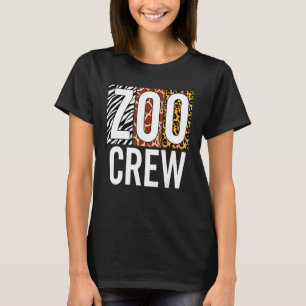 Safari Wildlife Tierpark Zoo Crew Zookeeper Cos T-Shirt