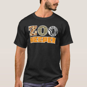 Safari-Wildlife-Zoo-Wärter-Kostüm Lustiger Hallowe T-Shirt