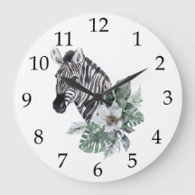 Safari Zebra Tropische Blume