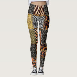 Safaripatchwork Leggings