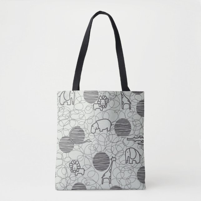 Safaritiere 1 tasche (Vorderseite)