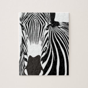 Safaritierschwarzweiss-Streifen wilder Zebra