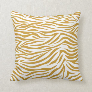 SafariZebra Sudans Brown Kissen