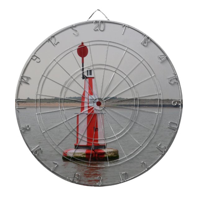 Safe Channel Bouy River Crouch Dartscheibe (vorne)