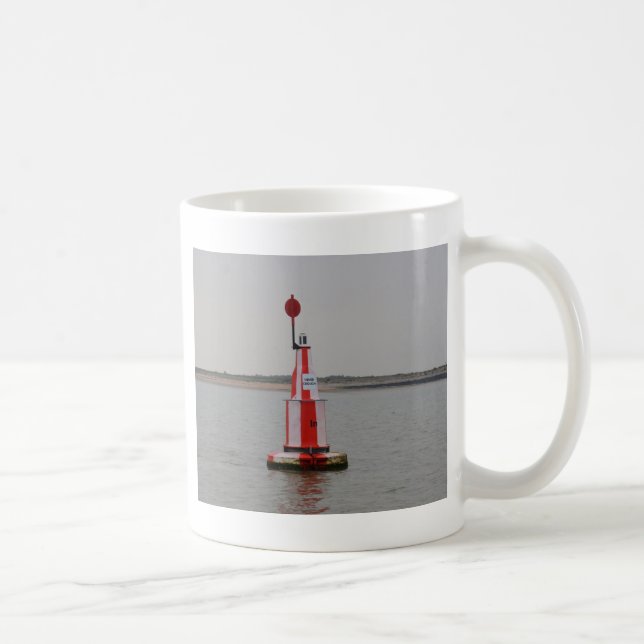 Safe Channel Bouy River Crouch Kaffeetasse (Rechts)