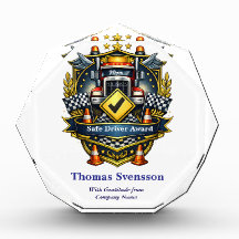 Safe Driver Award Truck Driver Recognition