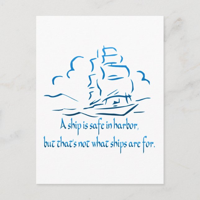 Safe Harbor Postkarte (Vorderseite)