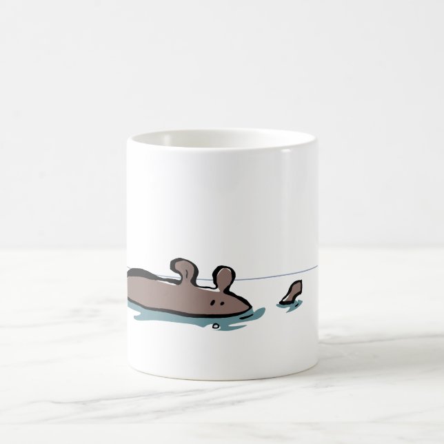 Safe im Wasser Kaffeetasse (Mittel)