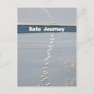 Safe-Reise-Postkarte Postkarte