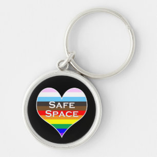 Safe Space Heart Schlüsselanhänger