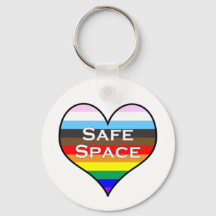 Safe Space-Schlüsselanhänger Schlüsselanhänger