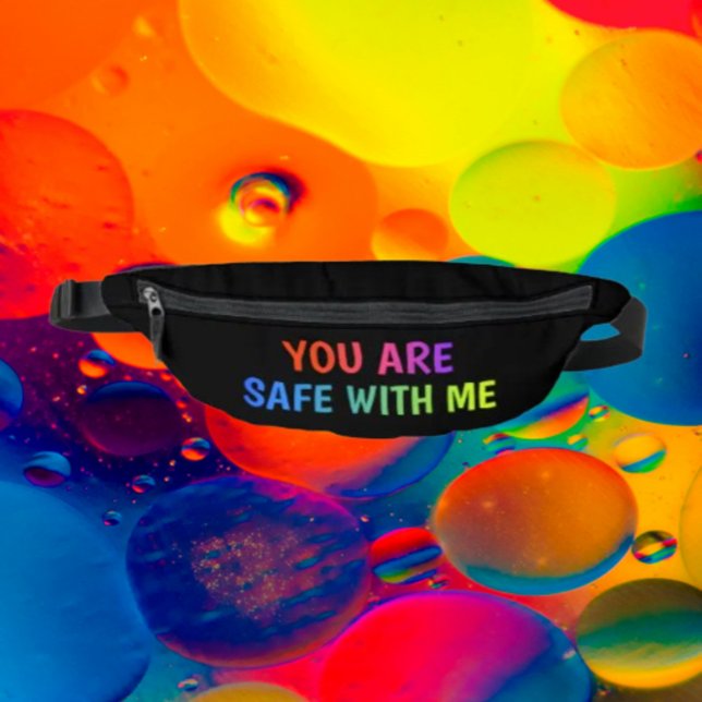 Safe Strides – Sac banane Pride (Créateur téléchargé)