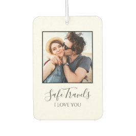 Safe Travels Gift For Him Custom Photo Car Autolufterfrischer