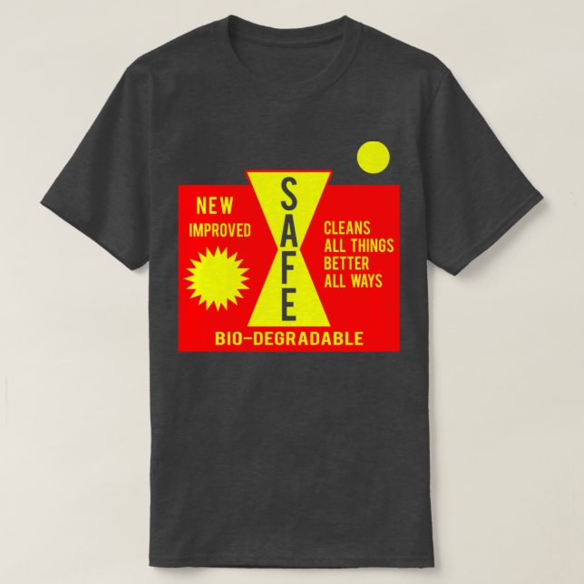SAFE Waschmittel aus dem Brady Bunch T-Shirt (Design vorne)
