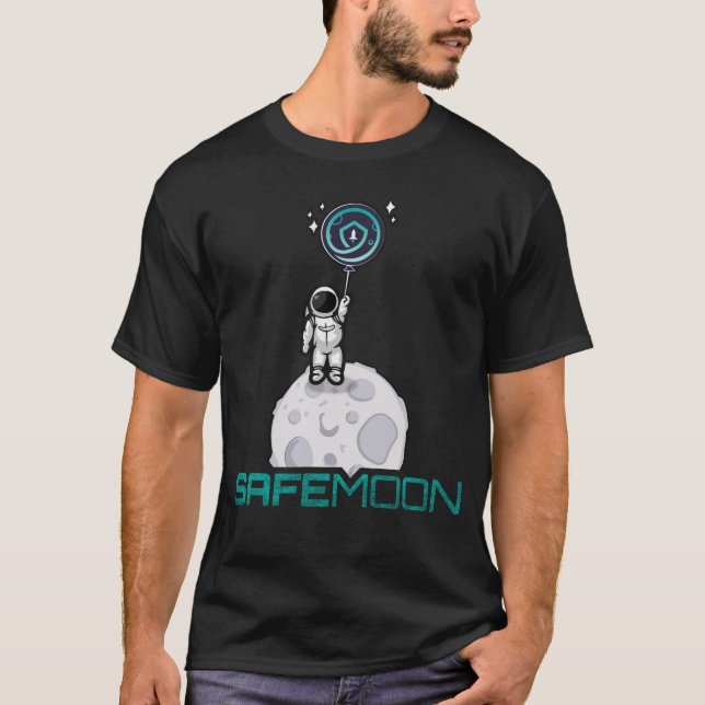 Safemoon Cryptocurrency HODL Blockchain Crypto T-Shirt (Vorderseite)