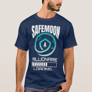 Safemoon Millionaire Funny Crypto Cryptowährung T-Shirt