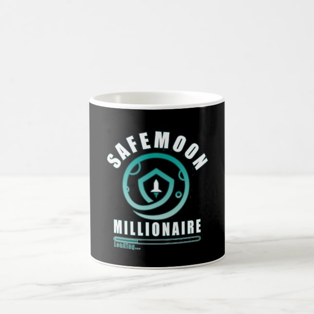Safemoon Millionär Ladung Kaffeetasse (Mittel)