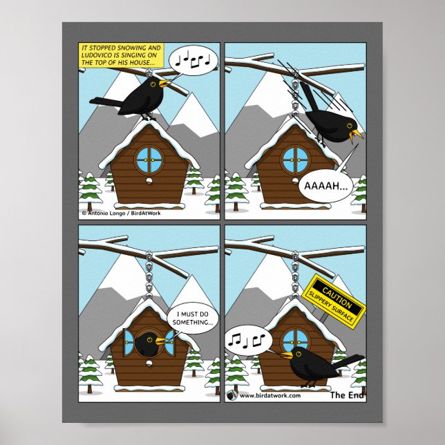 Safety First Comic Poster (Vorne)