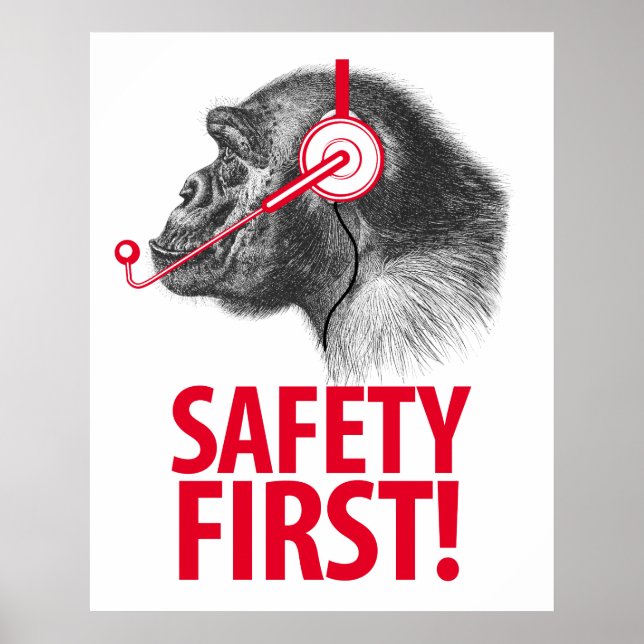 Safety First! Poster (Vorne)
