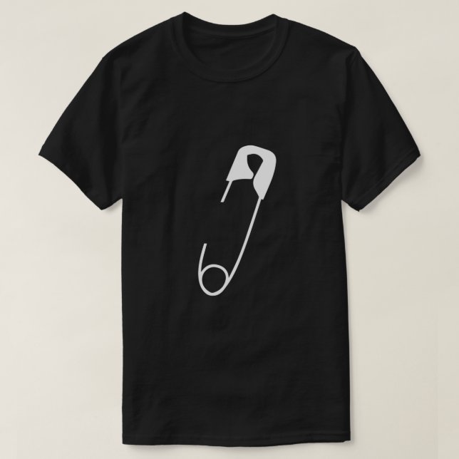 Safety Pin - Symbollizing Safety T-Shirt (Design vorne)