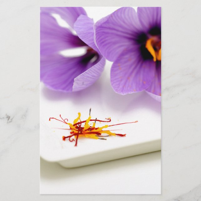 Saffron Blume (Vorderseite)