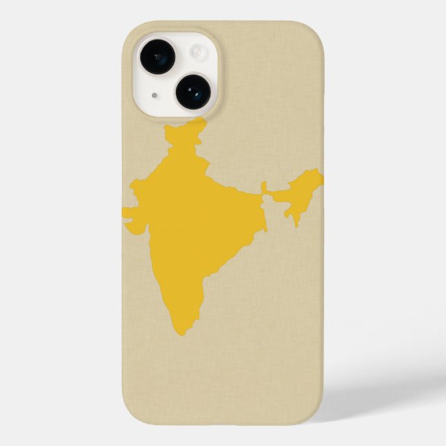 Saffron Geice Moods Indien Case-Mate iPhone 14 Hülle (Rückseite)