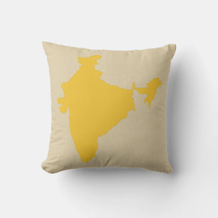 Saffron Geice Moods Indien Kissen