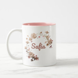 Safia Floral Tasse