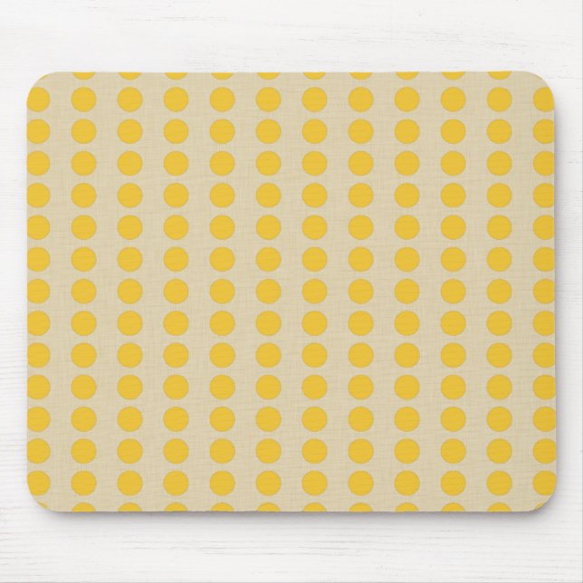 Safron Spice Moods Dots Mousepad (Vorne)