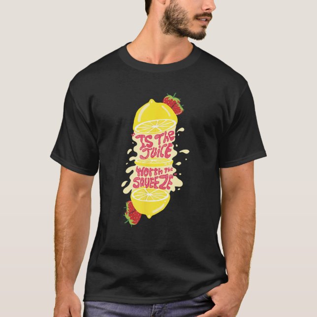 Saft im Wert des Squeeze T-Shirt (Vorderseite)