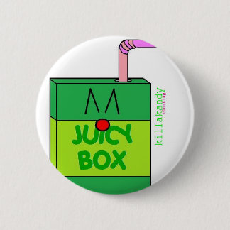 Saft-Kasten-Abzeichen-Grün:) Button