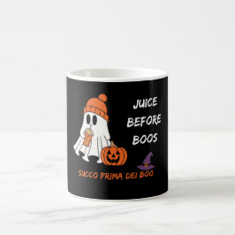 Saft vor Boos - Halloween Ghost & Pumpkin Kaffeetasse