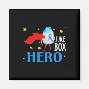 Saftbox Hero Typ 1 T1D Diabetes Diabetiker Awaren Magnet