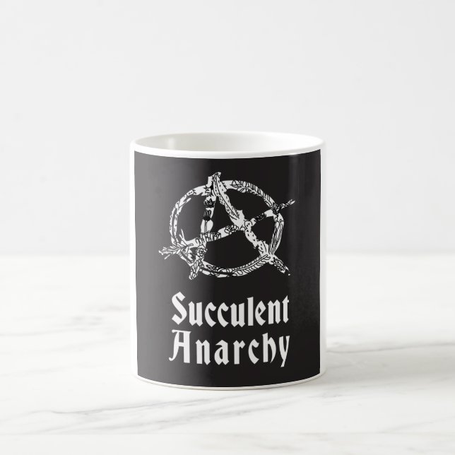 Saftige Anarchie-Kaffee-Tasse Kaffeetasse (Mittel)