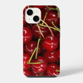 Saftige rote Kirschen iPhone 14 Hülle