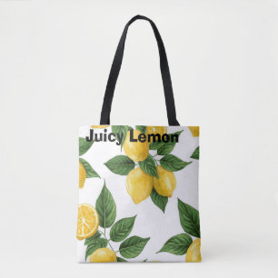 Saftige Zitrone Tasche