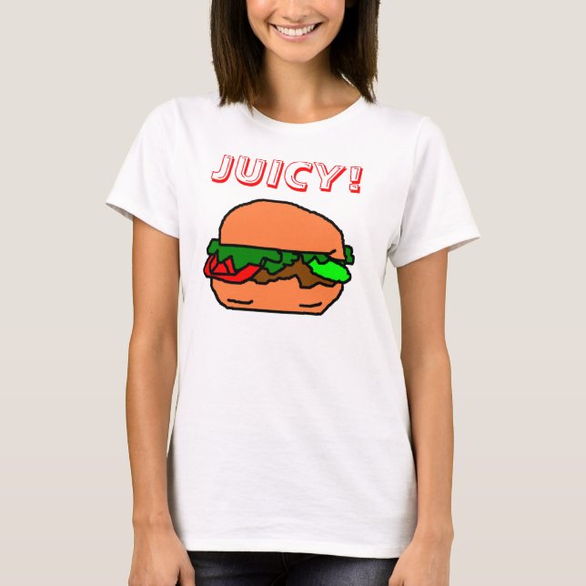 SAFTIGER BURGER! T-Shirt (Vorderseite)