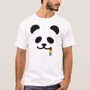 Saftiger Panda-Regenbogen T-Shirt