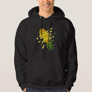Saftiger Retro-Swinger umgedrehte Ananas Hoodie