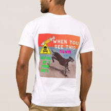 Sag einfach nein! Pferdeschlitter T - Shirt