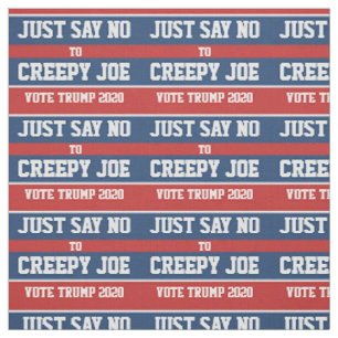 Sag einfach Nein zu Creepy Joe Pro-Trump 2020 Stoff