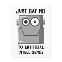 Sag einfach Nein zu Künstlicher Intelligenz Postka