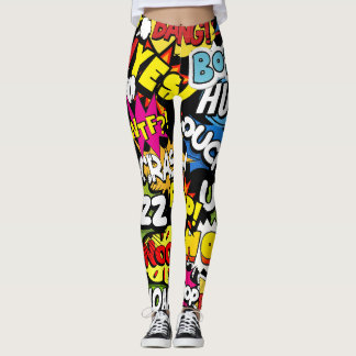 Sag es cool Spaß Leggings