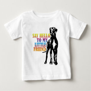 Sag Hallo zu meinem kleinen Freund Baby T-shirt