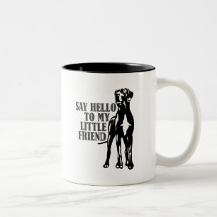 Sag Hallo zu meinem kleinen Freund Zweifarbige Tasse