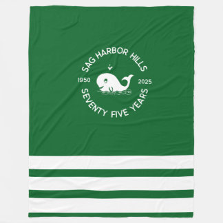 SAG HARBOR HILLS 75. FLEECE BLANKET